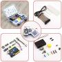 Super Starter Kit Based on Arduino UNO R3 with Tutorial and Controller Board Compatible with Arduino IDE, Includes Relay Wireless Radio Frequency Remote Control Switch Transmitter and Receiver kit