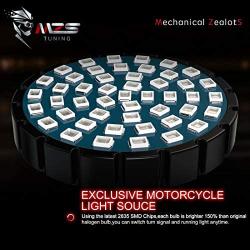 MZS Motorcycle LED Light Ki and Red 1157 Turn Signal LED Bulb
