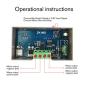 DollaTek 5-30V 12V24V 5A High Power PWM DC Motor Speed Controller Digital Display Encoder Duty Cycle Ratio Frequency Switch