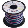 TUOFENG 4 Colors Lights Line 40 ft Spools RGB Extension Cable Line 4 pin 20 AWG Electrical Wire for Single LED Strip Light