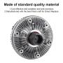 WATERWICH Fan Clutch Compatible with Ford 94-97 F250 F350 F59, 93-97 F Super Duty & 95-97 E350 Econoline 7.3L Powerstroke Diesel Replace# 2835