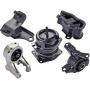 ENA Engine Motor and Trans Mount Set of 5 Compatible with Honda 1999 2000 2001 2002 2003 2004 Odyssey 3.5L Replacement for A4519HY A4518 A6552 A6582 A6579