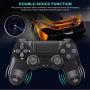 PS4 Controller, Kyadeys Wireless Controller Compatible with PS4/Pro/Slim Console Game pad Controller for PS4 Controller Built-in Motion Motors