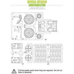 ORIVAST Science Kits for Kids, 4WD Climbing Vehicle STEM Kit | Electronics Circuits Engineering and Science Experiments for Kids and Teens | DIY STEM Toys for Boys and Girls
