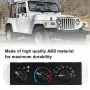 Temperature Control Panel, Auto Car A/C HeaterHVAC Climate Control with Blower Motor Switch HS-373 55037473AB Fit for Jeep Wrangler