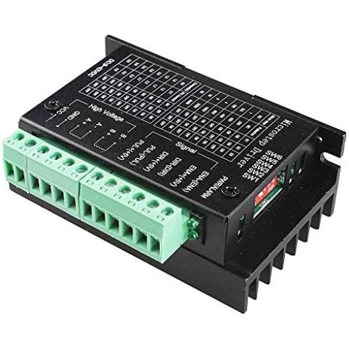 Twotrees Stepper Motor Driver, TB6600 4A 9-42V Nema 17/23 CNC Controller Single Axes Hybrid - Upgraded Version