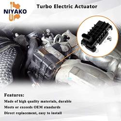 Niyako G-277 Turbo Electric Actuator Compatible with Merce-des Benz 3.0 E-Class 300 W212 / 320 W164 Replacement 6NW008412