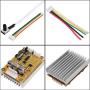 5V-36V 350W Wide Voltage 3-phase Sensorless BLDC Motor Controller Board Brushless ESC Motor Driver Module with Heatsink