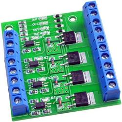 MOS FET F5305S 4 Channels Pulse Trigger Switch Controller PWM Input Steady for Motor LED