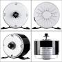 Vevitts 250W Brushed Electric Motor, Small Brushed Permanent Magnet Electric Motor for E Scooter Drive Speed Control 24V 2700RPM