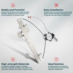 Power Window Regulator Rear Right Passenger Side with Motor fits for 2001-2006 For Acura MDX 72710S3VA03 748-559