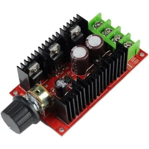 uniquegoods 12V 24V 36V 48V 40A 2000W PWM DC Motor Speed Controller Adjustable Variable Speed Switch HHO Driver