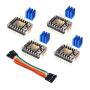 BIGTREETECH TMC2209 V1.2 Stepper Motor Driver 2.8A Peak Driver 3D Printer Parts for SKR V1.3 SKR V1.4 Turbo SKR PRO V1.2 (4 PCS)