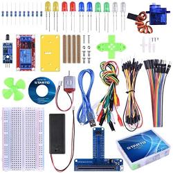 STARTO for BBC Micro:bit Starter Kit with Free Tutorial, Inventors Kit Includes Expansion Board, SG90 Servo, Sensor Kit, Battery Holder, Relay for Classroom Teaching DIY Kids Beginners and Projects