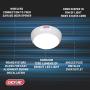 Genie 6072H-O Residential Wall Mounted Garage Door Opener, Black