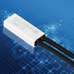 10pcs KSD9700 Overheat Protector Temperature Control Switch Bimetallic Patch Probe 250V 5A(45℃)