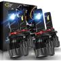 Cougar Motor X-Small 9005 + 9006 LED Bulb, Combo (2 Sets) 16000LM 6500K All-in-One Conversion Kit - Cool White - Halogen Replacement
