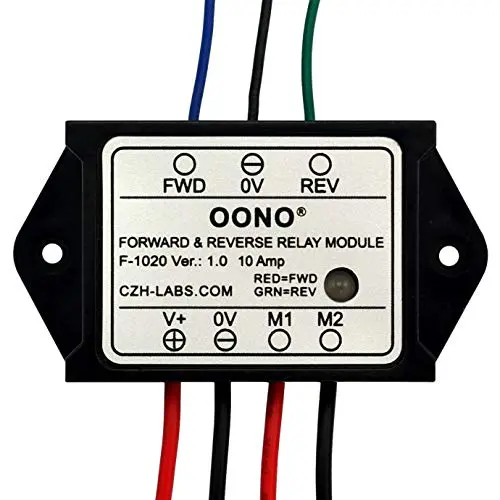Forward and Reverse Relay Module for Motor/Linear Actuator, Reversing Relay Module (DC 12V)