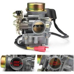 JFG RACING CVK 30mm CVK30 Carb Carburetor Moped Motor Motorcycle ATV Scooter with GY6 150CC-250CC 200CC Engine