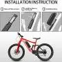 Jieoto E-Bike Battery 36V 18AH, E-Bike Battery with 2A Charger USB Port, Lithium Electric Bike Battery Suitable for 250W/350W/500W/750W Motors, More Suitable for Modification.