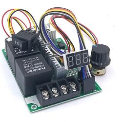 PWM Speed Controller DC Motor Digital Display 0~100% Adjustable Drive Module Input MAX60A 12V 24V