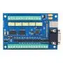 Fafeicy MACH3 USB Interface Board, Motion Controller Card,USB 12-24V 5 Axis 100KHz Motion Controller Card Breakout Board with Handwheel Interface