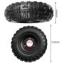 Togarhow 740mm 29 inch Go Kart Rear Axle Assembly Complete Wheel Hub Kit & 13 * 5-6 Wheel Tires With Rim & Brake Assembly & T8F Chain Suitable for DIY Go Kart Quad, Trike, Drift Bikes