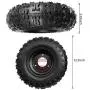 Togarhow 740mm 29 inch Go Kart Rear Axle Assembly Complete Wheel Hub Kit & 13 * 5-6 Wheel Tires With Rim & Brake Assembly & T8F Chain Suitable for DIY Go Kart Quad, Trike, Drift Bikes