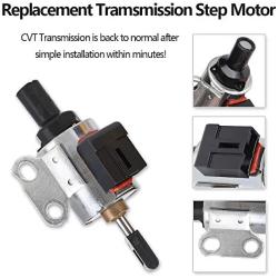 CVT Tramsmission Step Motor CVT Stepper Motor for Nissan Altima Rogue SL SV AWD Sentra Dodge Caliber 2007 2008 2009 2010 2011 2012 2.5L 2.0L L4 CVT Step Motor Replace JF011E RE0F10E F1CJA P1778