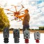 Support Moteur Drone Tuimiyisou RC Plante UAV Motoise de Siège de Moto Support de Connecteur en Tube de Carbone Noir 30mm