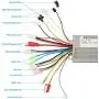 Opaltool Brushless Controller, 36V/48V Aluminium Alloy E-Bike Brushless Motor Controller for Electric Bicycle Scooter