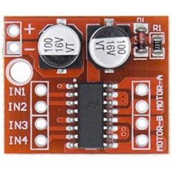 4PCS Dual Channel DC Motor Driver Module PWM Speed H-Bridge Stepper L298N