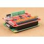 SparkFun Auto pHAT Compatible with Raspberry Pi Google Coral NVIDIA Jetson and More All in One Robotics Package Quickly add functionality to Single-Board Computers Drive 2 Small DC Motors & 4 servos