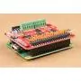 SparkFun Auto pHAT Compatible with Raspberry Pi Google Coral NVIDIA Jetson and More All in One Robotics Package Quickly add functionality to Single-Board Computers Drive 2 Small DC Motors & 4 servos
