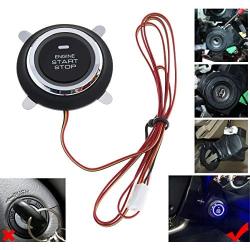 BANVIE Car Alarm System with Remote Start and Smart Push Start Button