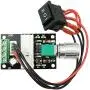 Jinchao-Dc Motor Speed Regulator PWM Motor, 6/12/24V DC Motor, Speed Controller Switch 3A Current Regulator Normal-Reverse Switch, Easy to Install