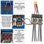 Electric Speed Controller, Aluminum Alloy Heat Sink Dual Drive USB Firmware Update 14-60V Multi Control Mode 150000 EPRM ESC Regulator for Industrial