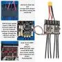 Electric Speed Controller, Aluminum Alloy Heat Sink Dual Drive USB Firmware Update 14-60V Multi Control Mode 150000 EPRM ESC Regulator for Industrial