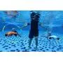 Asiwo Underwater Scooter with Action Camera Mount - Dual Motor Sea Scooter OLED Display Waterproof for Diving Swimming Snorkeling Adventures and Chasing Fish