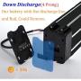 Jieoto E-Bike Lithium Ion Battery 36V 15ah/20ah 48V 12.5ah/15ah with Charger for 250W 350W 500W 700W 1000W Electric Bike Battery Mountain Bike Motor