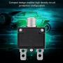 Thermal Overload Protector, AC 125/250V Push Reset Button Circuit Breaker Protector(10A)