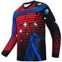 WeimoMonkey Cycling Jersey Mens Mountain Bike Motocross Jersey Long Sleeve MTB T-Shirt
