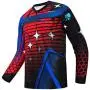 WeimoMonkey Cycling Jersey Mens Mountain Bike Motocross Jersey Long Sleeve MTB T-Shirt