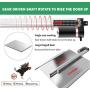 YUEWO Automatic Large Chicken Coop Door Opener Kit with Bonus Remote Control and Infrared Sensor, Rainproof Outdoor Timer Controller Actuator Motor, 12V DC Power Supply (Light Sensitive Version)