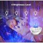 YSD Night Light Star Projector, Star Projector Remote Control Adjustable Light Projector with Bluetooth Speaker Built-in Music Player Gift for Kids Party Room Decoration