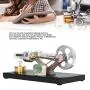 Hot Air Stirling Engine Motor, Children Science Projects Tabletop Tech Toy Stirling Engine Motor Mechanical Learning Imaginative for Classroom Presentations