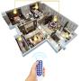 eMylo® DC 12V Wireless Remote Control Momentary Light Switch 16CH 433Mhz RF Relay Receiver with Transmitter