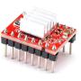 WWZMDiB 3pcs A4988 Stepstick Stepper Motor Driver Module with Heat Sink for 3D Printer Reprap Suitable for Mendel Huxley Arduino