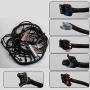 Dasbecan LS Standalone Wiring Harness Compatible with 1999-2006 GM DBC LS1 Swap Vortec 4.8 5.3 6.0 Engine Stand Alone Wire Harness with 4L60E Drive by Cable, 60A Relay, EV1 Fuel Injector Connector