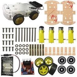 Smart Robot Car Starter Chassis Kits compatible with DIY Pi/Uno R3 Project